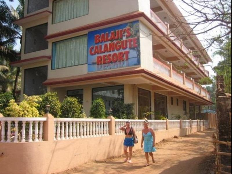 Hotel Balaji Calangute Resort Kültér fotó