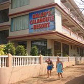 Hotel Balaji Calangute Resort Kültér fotó